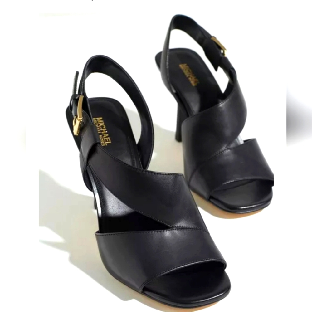 MICHAEL Michael Kors Cleop Open Toe Sandals New